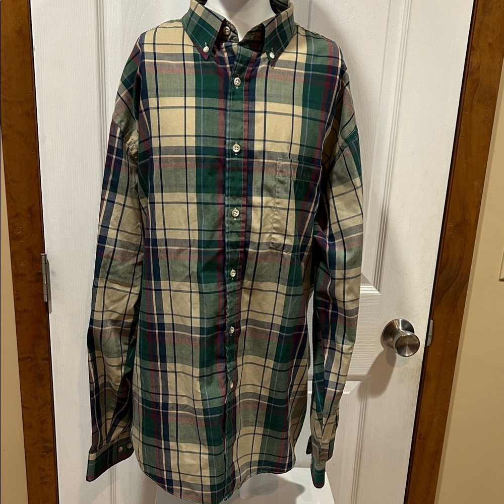 Brittany Bay Long-Sleeve Button Down Shirt – XL